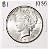 Image 1 : 1935 $1 Peace Silver Dollar Coin