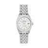 Image 2 : Rolex Mens Stainless Steel Silver Index Diamond Datejust Wristwatch