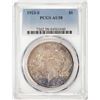 Image 1 : 1923-S $1 Peace Silver Dollar Coin PCGS AU58 Nice Toning