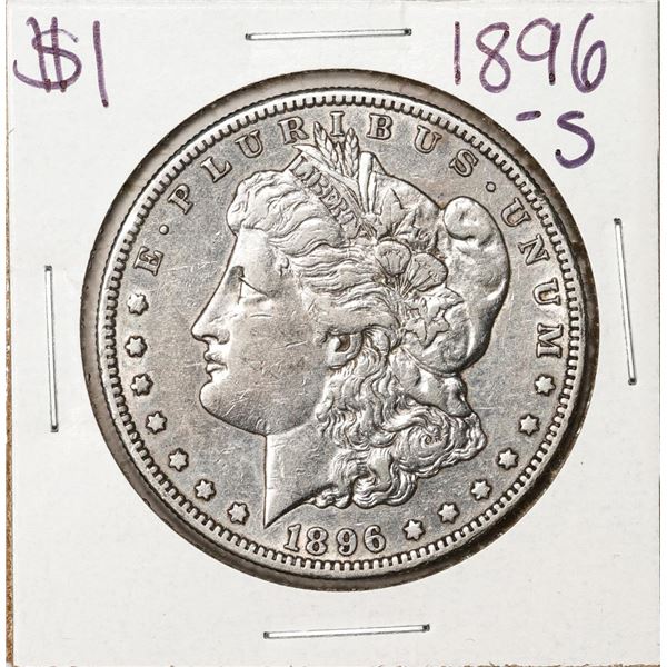 1896-S $1 Morgan Silver Dollar Coin