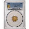 Image 1 : 1856 Slanted 5 $1 Indian Princess Head Gold Dollar Coin PCGS XF45