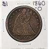 Image 1 : 1860-O $1 Seated Liberty Silver Dollar Coin