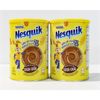 Image 1 : 2 NESQUIK CHOCOLATE MILK MIX W / REAL COCOA