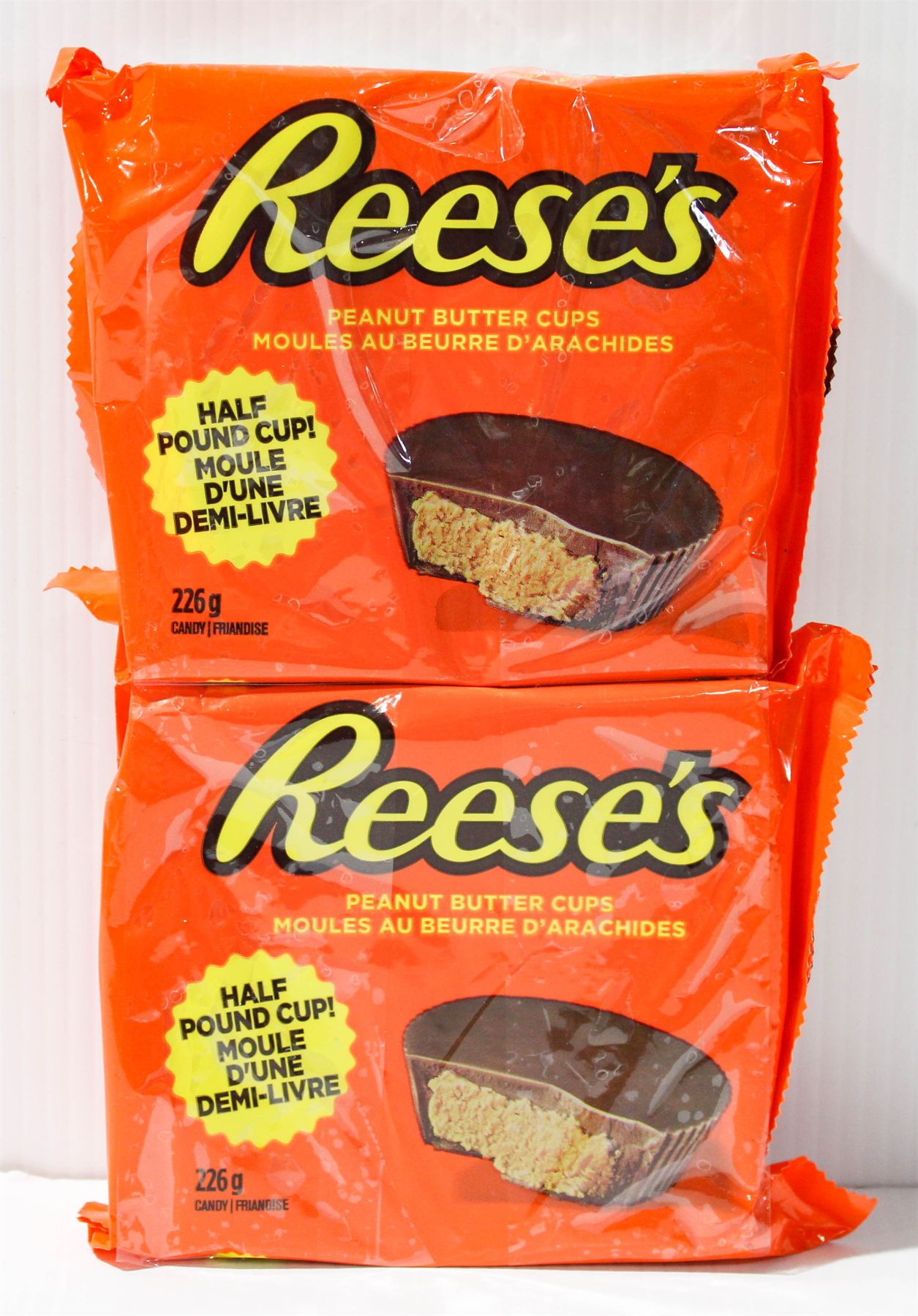 TWO HALF POUND REESES CUPS