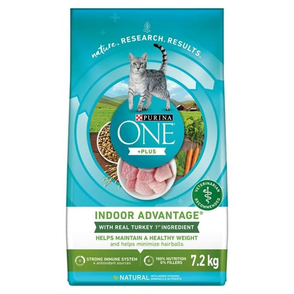 PURINA ONE PLUS INDOOR ADVANTAGE TURKEY CAT FOOD