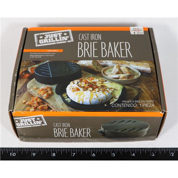 NEW CAST IRON BRIE BAKER