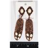 Image 1 : FEATHERED ROAD EARRINGS