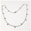 Image 4 : 10K WHITE GOLD 16" 4.23G NECKLACE