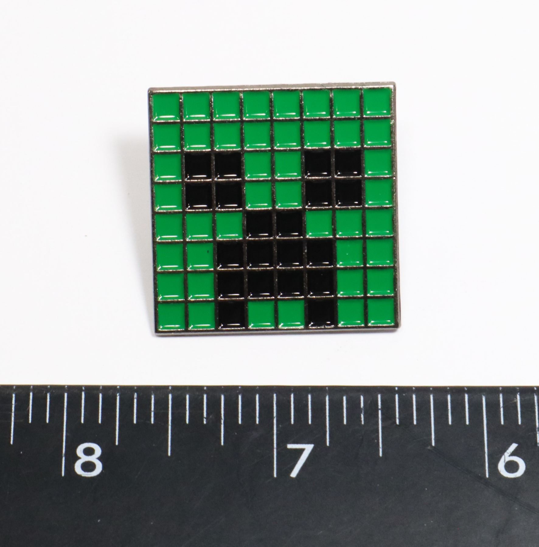 NEW MINECRAFT THEME CREEPER LAPEL PIN