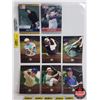 Image 1 : 2001 Upper Deck PGA Tour Cards (Sheet of 8): Incl. Bob Tway, Lee Trevino, Paul Lawrie, Sergio Garcia