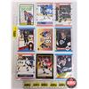 Image 1 : Hockey Cards 1989-90-91 Variety - Wayne Gretzky : Kings & Oilers (Sheet of 9) (SEE PICS!)