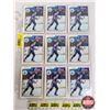 Image 1 : Hockey Cards 1983-1984-1988 O Pee Chee/Topps - Mark Messier : Oilers (3 Sheets ~ 9 Per Sheet) (SEE P