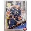 Image 3 : Hockey Cards 1980-1990's Variety - Signed (3 Sheets ~ 9 Per Sheet) : Incl. David Oliver, Todd Marcha