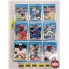 Image 1 : Baseball Cards 1987/1991 Variety (2 Sheets ~ 9 Per Sheet) : Incl. Gary Carter, Dwight Gooden, Dale M