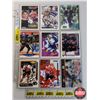 Image 1 : Hockey Cards 1980's-1990's Variety - Signed (3 Sheets ~ 9 Per Sheet) : Incl. Mike Ridley, Peter Zeze