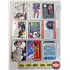 Image 2 : Hockey Cards 1980's-1990's Variety - Signed (3 Sheets ~ 9 Per Sheet) : Incl. Mike Ridley, Peter Zeze