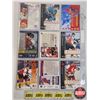 Image 2 : Hockey Cards 1990's Variety - Signed (3 Sheets ~ 9 Per Sheet) : Incl. Mike Dubinsky, Eric Desjardins