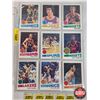 Image 1 : NBA Card 1977 Topps Chewing Gum - Variety (3 Sheets ~ 9 Per Sheet) : Incl. Don Watts, Henry Bibby, C