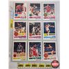 Image 3 : NBA Card 1977 Topps Chewing Gum - Variety (3 Sheets ~ 9 Per Sheet) : Incl. Don Watts, Henry Bibby, C