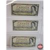 Image 2 : Canada $20 Bills 1954 (5 Consecutive) : Beattie/Rasminsky #EW3850302-0306 (See Pics for Varieties, C