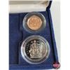 Image 8 : RCM Queen Elizabeth II Coronation Stamp and Coin Set : 1953-2003 (SEE PICS!)