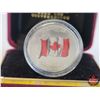 Image 2 : RCM 2015 $25 Fine Silver Coin Colorized "Canada Flag" (Coin Only 99.99%) (SEE PICS!)