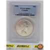 Image 2 : Canada Silver Dollar 1958 (PCGS Cert : MS63) (SEE PICS!)