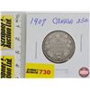 Image 1 : Canada Twenty Five Cent 1907 (SEE PICS!)