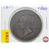 Image 2 : New Brunswick One Penny Currency 1854 (SEE PICS!)