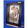 Image 2 : HOME DÉCOR : Tin 3D Wall Art (21-1/2"H x 17"W x 3"D) (SEE PICS!)