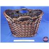 Image 1 : HOME DÉCOR : Wicker Basket (15"H x 22"W x 13"D) (SEE PICS!)