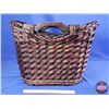 Image 3 : HOME DÉCOR : Wicker Basket (15"H x 22"W x 13"D) (SEE PICS!)