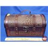 Image 1 : HOME DÉCOR : Wooden Trinket Chest (6-1/2"H x 12"W x 6-1/2"D) (SEE PICS!)