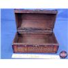 Image 2 : HOME DÉCOR : Wooden Trinket Chest (6-1/2"H x 12"W x 6-1/2"D) (SEE PICS!)