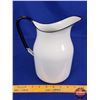 Image 2 : Enamelware (6pcs) (Pitcher Measures : 9"H x 4"Dia) (SEE PICS!)