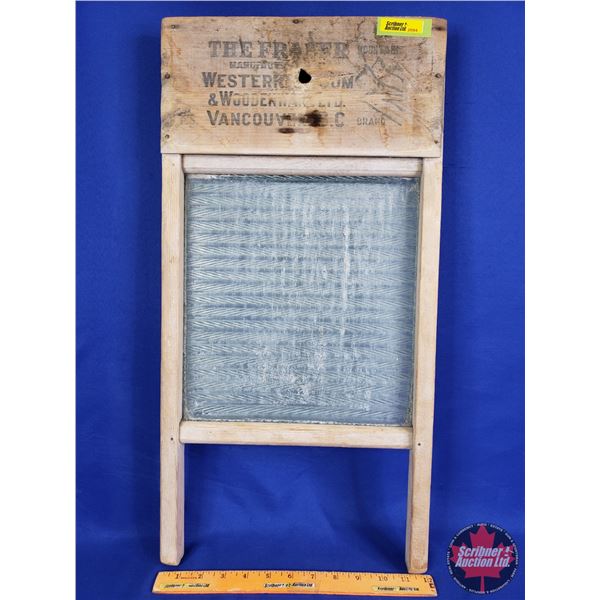 "The Fraser Mountain" Washboard (24"H x 12"W x 2"D) (SEE PICS!)