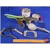 Image 1 : Vintage Kitchen Collector Combo : Flour Sifters (3), Scissors, Utensils, etc (SEE PICS!)