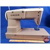 Image 3 : Electric Singer Sewing Machine w/Case (Case Measures : 14"H x 6-1/2"W x 19"D) (SEE PICS!)