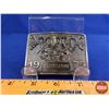 Image 8 : Hesston National Final Rodeo Belt Buckles (4) : 1975(2), 1976, 1977 (SEE PICS!)