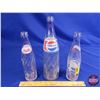 Image 1 : Pepsi Bottles (3) (Tallest : 12") (SEE PICS!)