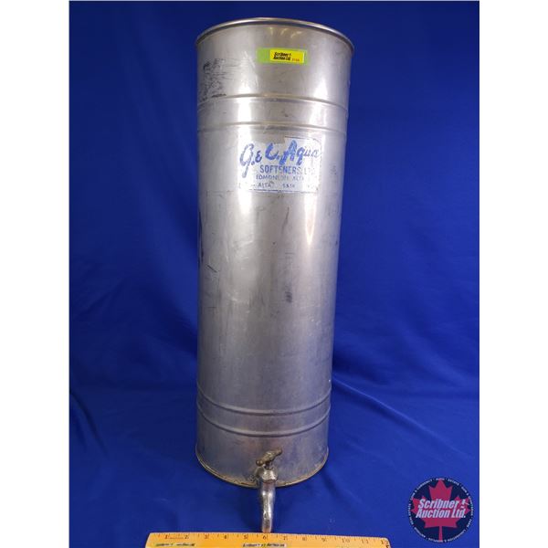 G&L Aqua Softeners Dispenser (26"H x 9"Dia) (SEE PICS!)