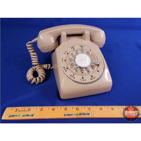 Northern Telecom Rotary Phone (5 H x 5 W x 9-1/2 D) (SEE PICS!)