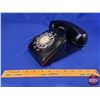 Image 3 : Northern Electric Black Rotary Phone (5"H x 5"W x 91/2"D) (SEE PICS!)