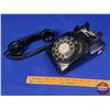 Image 4 : Northern Electric Black Rotary Phone (5"H x 5"W x 91/2"D) (SEE PICS!)