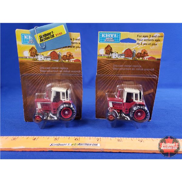 Ertl Die Cast Tractors (2) : International 1086 (Scale 1:64) (SEE PICS!)