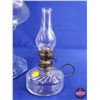 Image 3 : Coal Oil Lamp Trio (Largest : 11"H) (SEE PICS!)