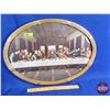 Image 2 : Framed Print : "The Last Supper" (15-1/2"H x 21-1/4"W) (SEE PICS!)