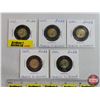 Image 1 : Canada Toonies (5) : 2022 (SEE PICS!)