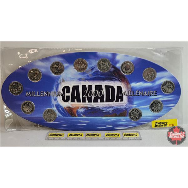 Canada Millenium Quarter Set : 2000 (SEE PICS!)