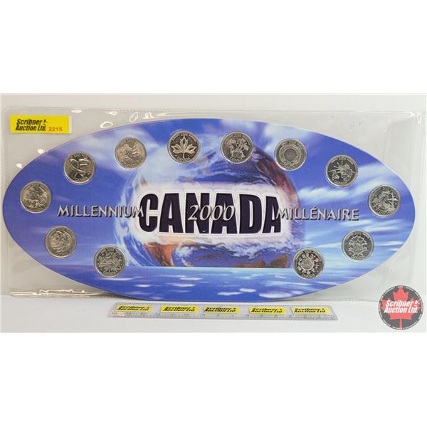 Canada Millenium Quarter Set : 2000 (SEE PICS!)